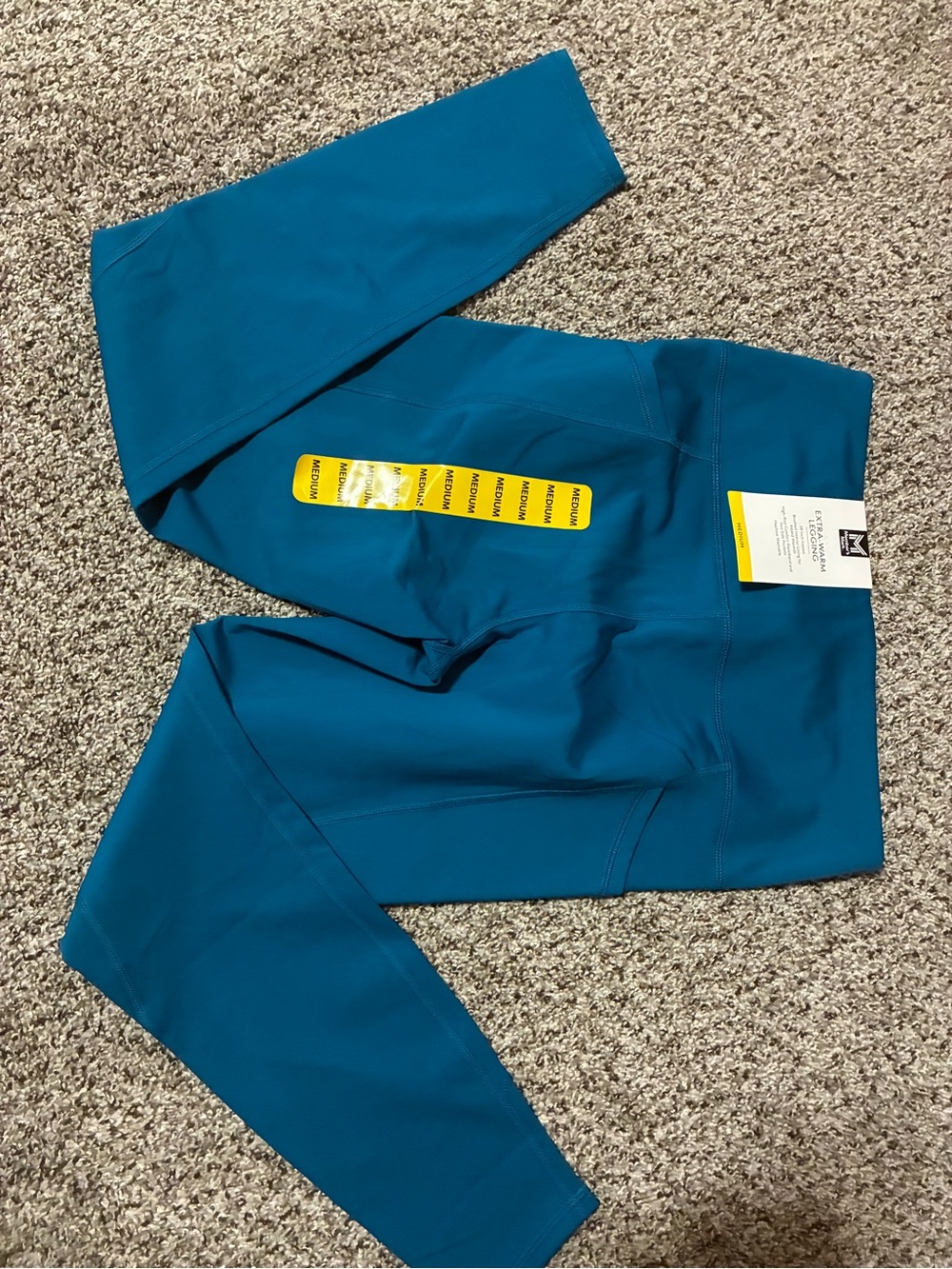 🎉 3/$25 NWT Members Mark Teal Active Leggings